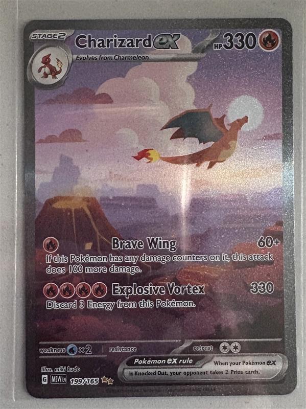Charizard Ex #199 - Pokémon Scarlet & Violet 151